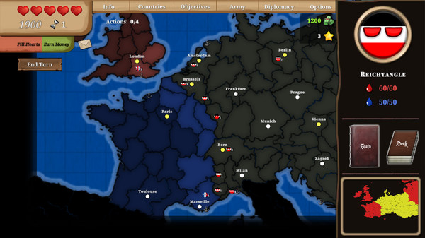 Countryball: Europe 1890 gameplay screenshot