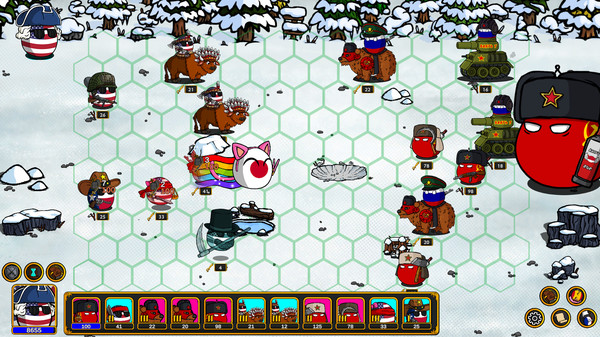 CountryBalls Heroes gameplay screenshot