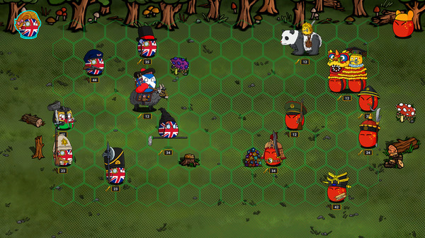 CountryBalls Heroes gameplay screenshot