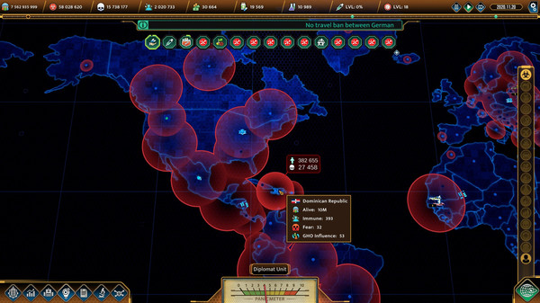 COVID: The Outbreak gameplay screenshot