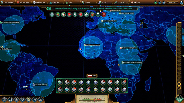 COVID: The Outbreak gameplay screenshot