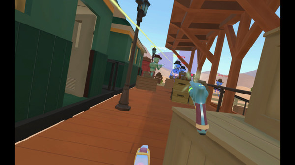 Cowbots and Aliens gameplay screenshot