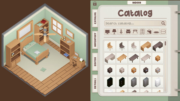 Cozy Room Decorator gameplay screenshot