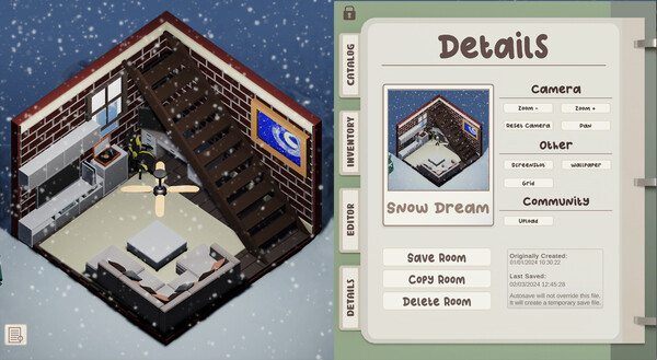 Cozy Room Decorator gameplay screenshot
