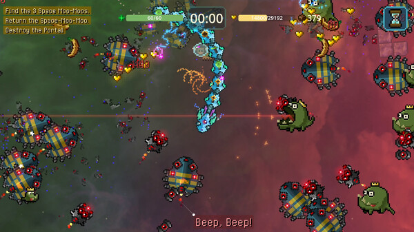Cozy Space Survivors gameplay screenshot