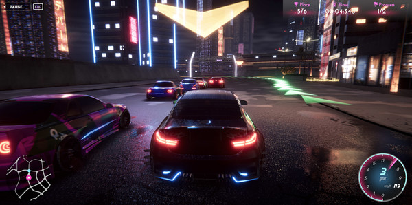 CrashMetal - Cyberpunk gameplay screenshot