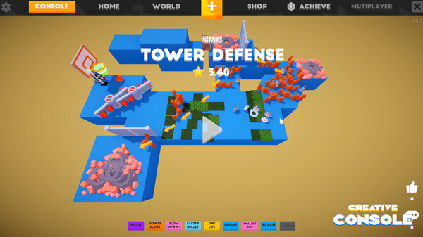 Creative Console gameplay screenshot
