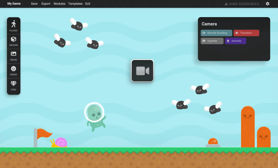 Creatry — Easy Game Maker & Game Builder App gameplay screenshot