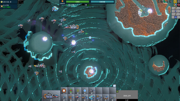 Creeper World IXE gameplay screenshot