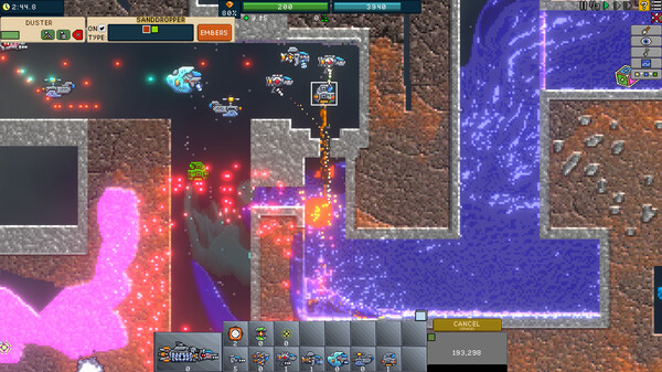 Creeper World IXE gameplay screenshot