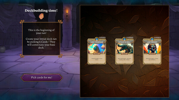 Creeping Deck: Pharaoh's Curse gameplay screenshot