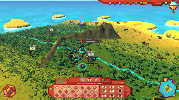 Crest - an indirect god sim gameplay screenshot