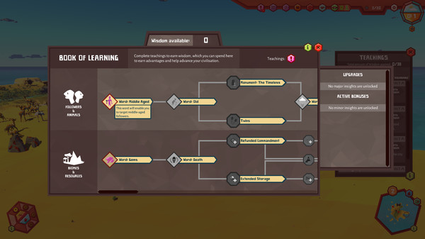 Crest - an indirect god sim gameplay screenshot