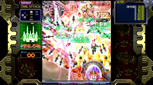 Crimzon Clover World EXplosion gameplay screenshot