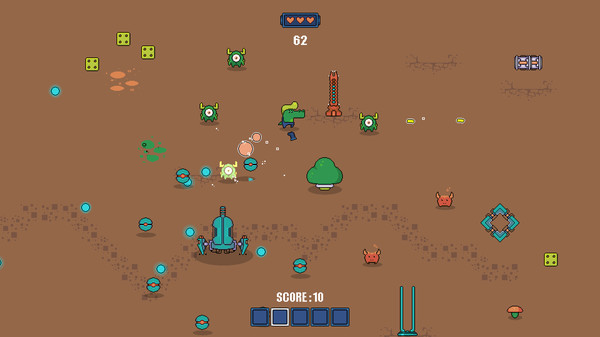 CrocoMars gameplay screenshot
