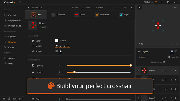 Crosshair X gameplay screenshot