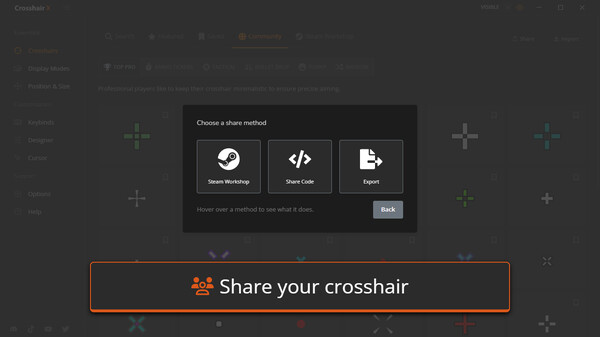 Crosshair X gameplay screenshot