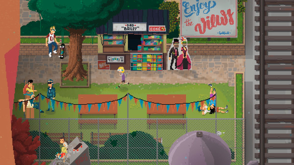 Crossing Souls gameplay screenshot
