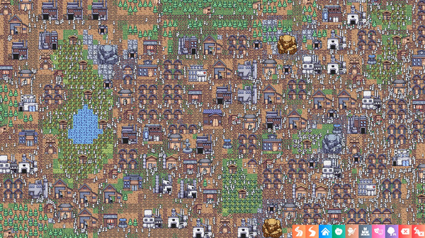 Crowded Blue Dot gameplay screenshot