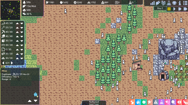 Crowded Blue Dot gameplay screenshot