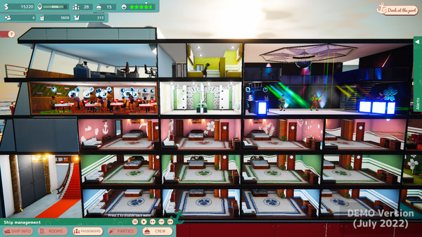 Cruise Ship Manager gameplay screenshot