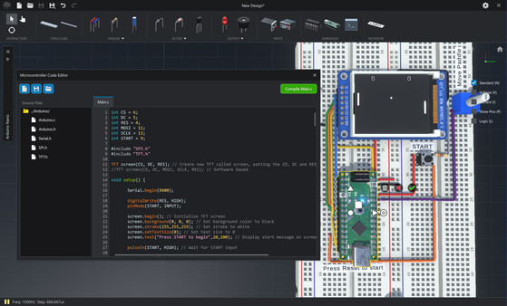 CRUMB Circuit Simulator gameplay screenshot