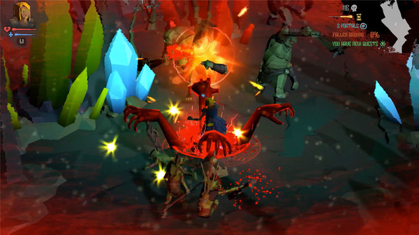Crumbling World gameplay screenshot
