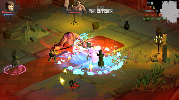 Crumbling World gameplay screenshot