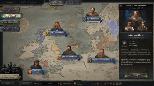 Crusader Kings III gameplay screenshot