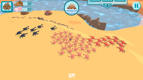 Crustacean Nations gameplay screenshot