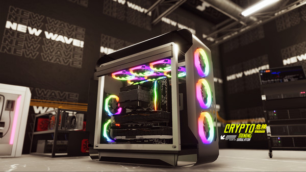 Crypto Mining Simulator gameplay screenshot
