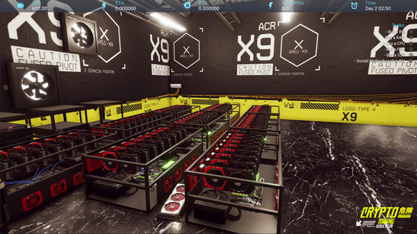 Crypto Mining Simulator gameplay screenshot