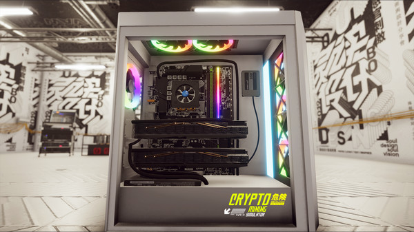 Crypto Mining Simulator gameplay screenshot