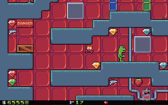 Crystal Caves HD gameplay screenshot