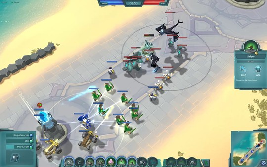 Crystal Clash gameplay screenshot