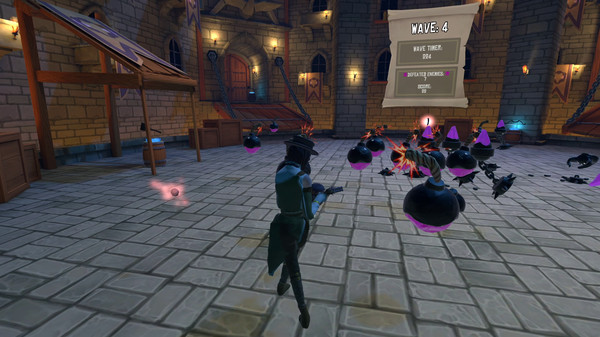 Crystal Raiders VR gameplay screenshot