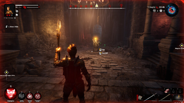 Curse of Blood gameplay screenshot