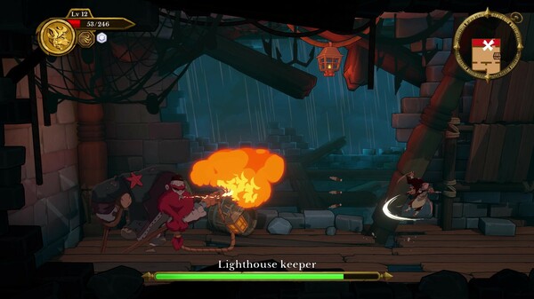 Curse of the Sea Rats gameplay screenshot
