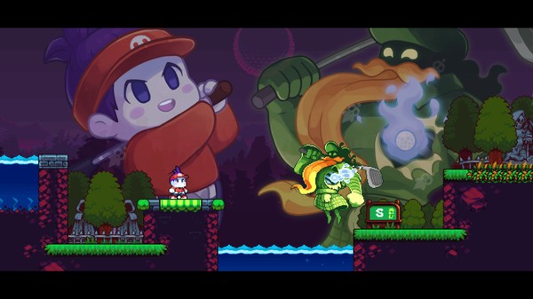 Cursed to Golf gameplay screenshot
