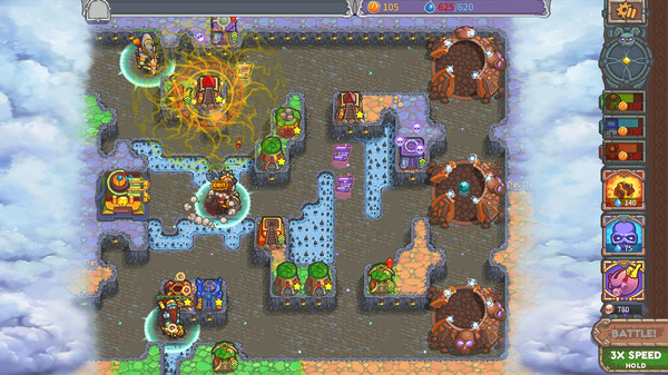Cursed Treasure 2 Ultimate Edition - Tower Defense gameplay screenshot