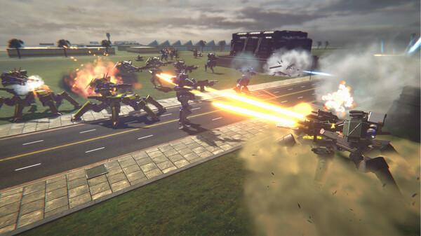 CUSTOM MECH WARS gameplay screenshot