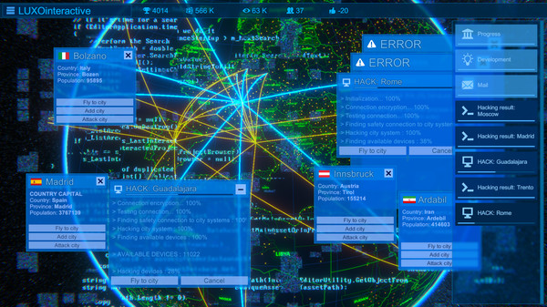 Cyber Attack gameplay screenshot