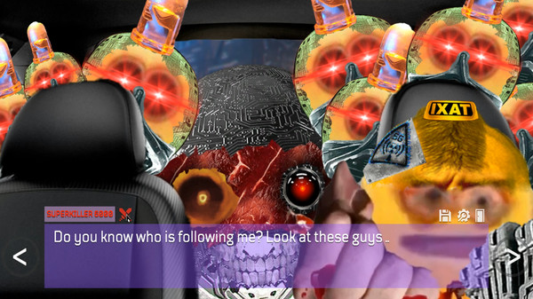 CYBER EMOJI TALE 2099 gameplay screenshot