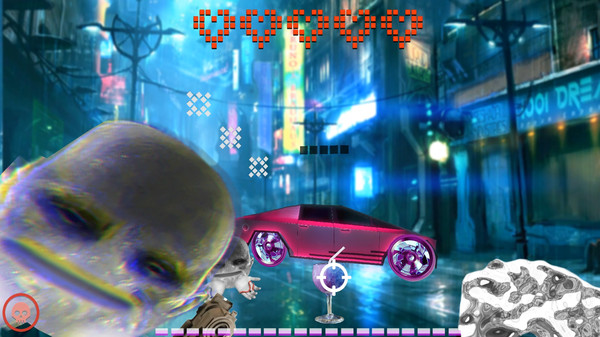 CYBER EMOJI TALE 2099 gameplay screenshot