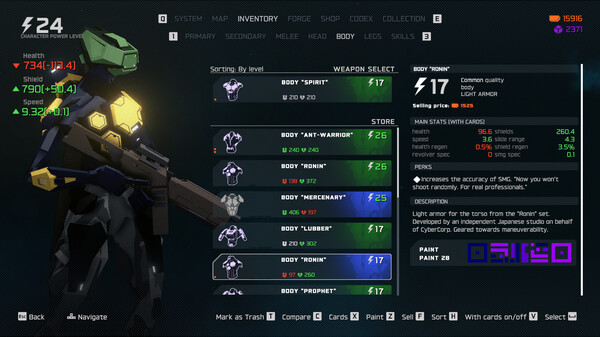 CyberCorp gameplay screenshot