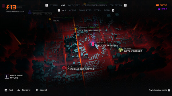 CyberCorp gameplay screenshot