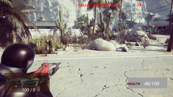 Cyborg Invasion Shooter 2: Battle Of Earth gameplay screenshot