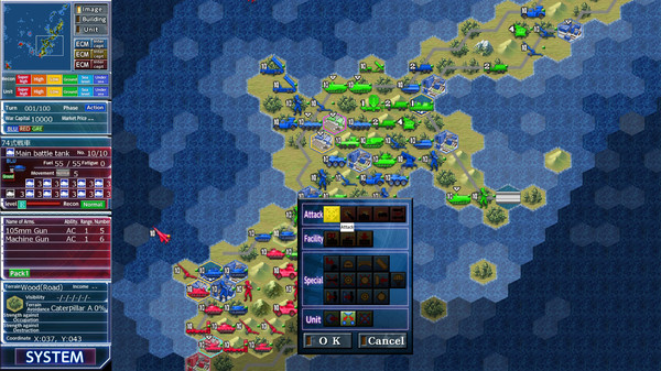 DAISENRYAKU PERFECT 4.0 gameplay screenshot