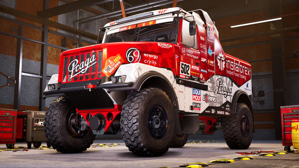 Dakar Desert Rally gameplay screenshot