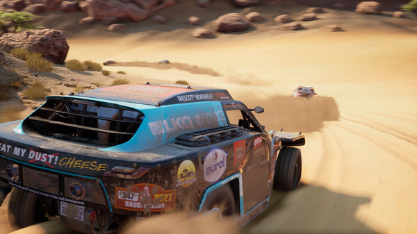 Dakar Desert Rally gameplay screenshot